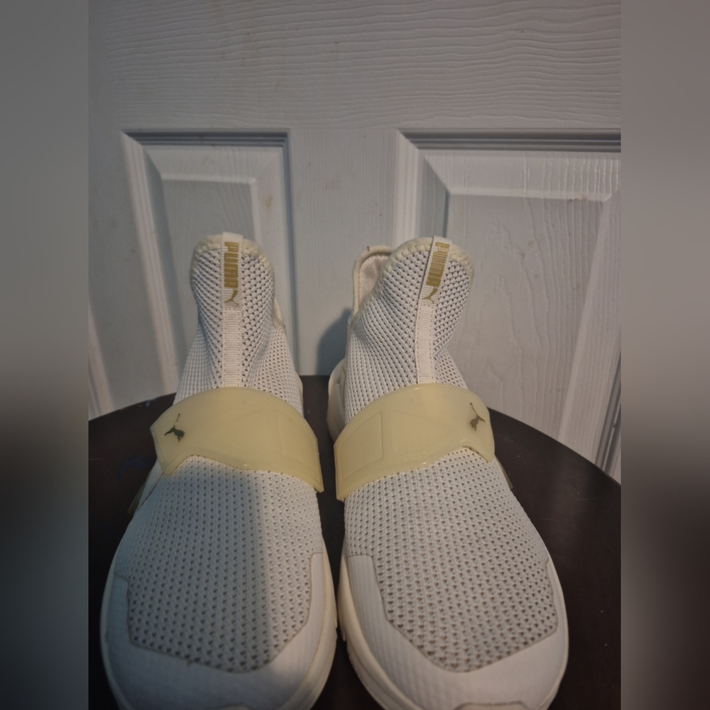 Puma Women's Shoes in White and Cream
